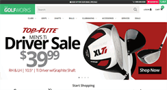 Desktop Screenshot of golfworks.com